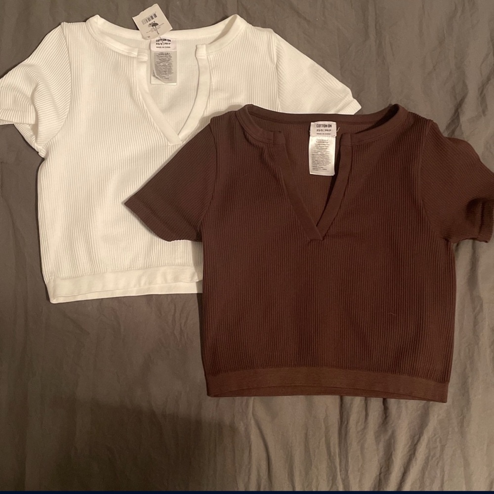 Seamless crop top shirts